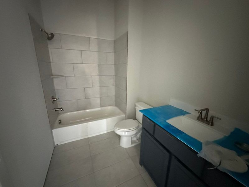 In-progress construction of a new home in Eagle Ridge Estates, Weatherford, TX (Image 8).