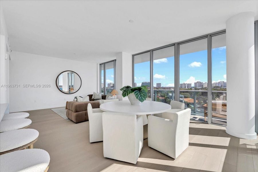 Furnished interior view inside a new home in , Bay Harbor Islands (Image 31). Furnished interior view inside a new home in , Bay Harbor Islands (Image 31).