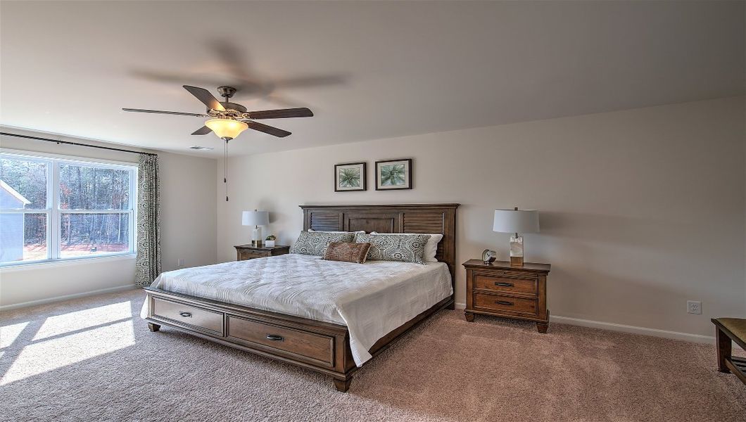 Furnished interior view inside a new home in Pleasant Grove, Weaverville (Image 17). Furnished interior view inside a new home in Pleasant Grove, Weaverville (Image 17).