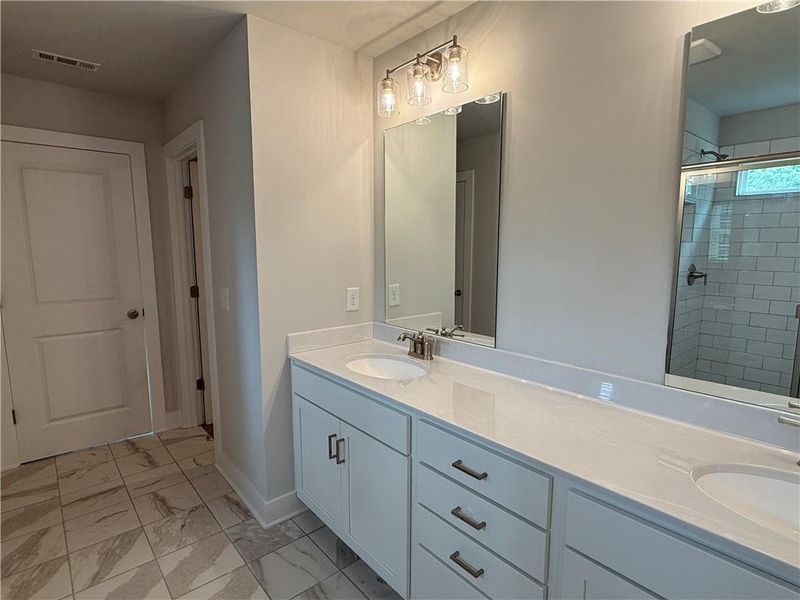 Furnished interior view inside a new home in , Dawsonville (Image 13).