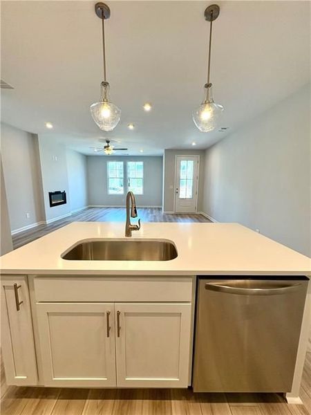 Furnished interior view inside a new home in Stegall Village, Cartersville (Image 27).