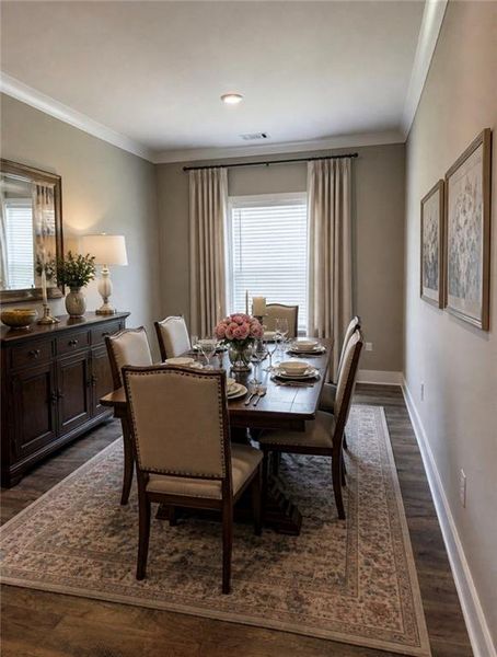 Furnished interior view inside a new home in , Cartersville (Image 7). Furnished interior view inside a new home in , Cartersville (Image 7).