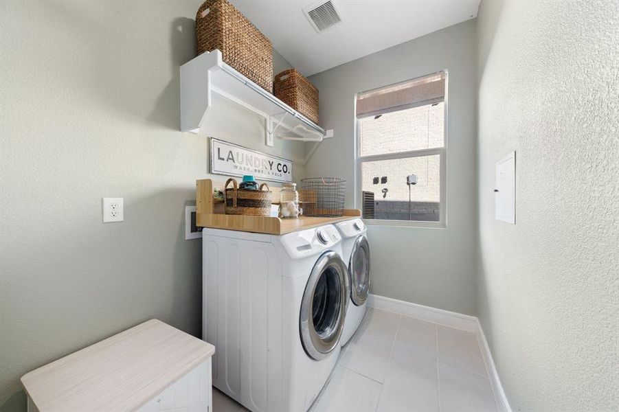 Spacious Laundry Room