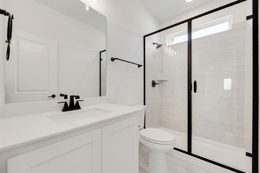 Furnished interior view inside a new home in Hillside Village, Celina (Image 10).