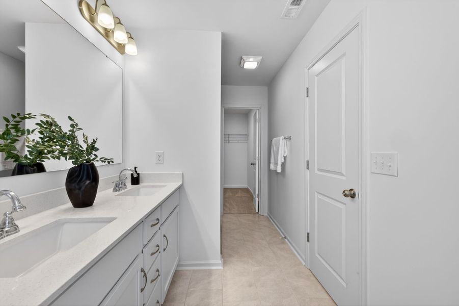 Furnished interior view inside a new home in Morgan Hills, Albemarle (Image 26).
