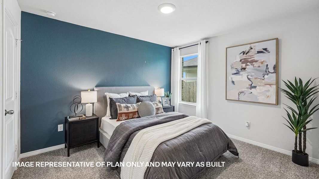Furnished interior view inside a new home in Carillon, Manor (Image 17).
