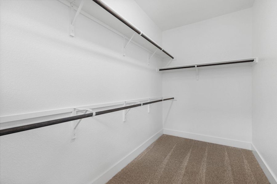 Walk-in closet in Primary Bedroom