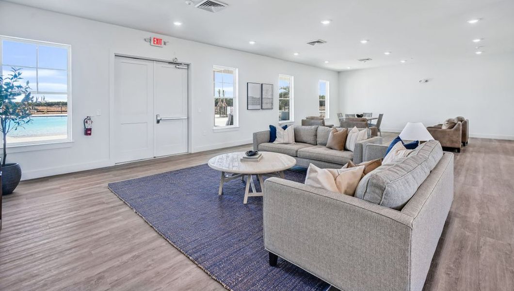 Furnished interior view inside a new home in Sidbury Station, Castle Hayne (Image 8).