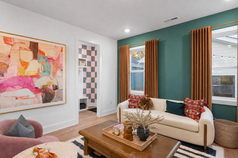 Representative furnished interior of a home built from the Creator by Garman Homes in Parc Northwest, Elon (Image 6).
