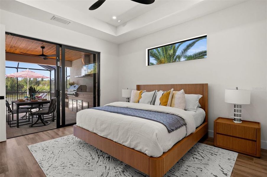 Furnished interior view inside a new home in , Port Charlotte (Image 50).