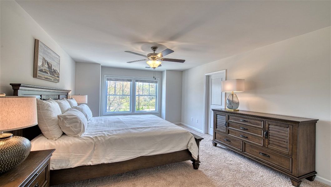 Furnished interior view inside a new home in Townes at Tap Root Farms, Fletcher (Image 12). Furnished interior view inside a new home in Townes at Tap Root Farms, Fletcher (Image 12).