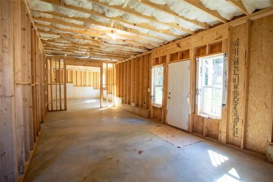 In-progress construction of a new home in , Villa Rica, GA (Image 38).