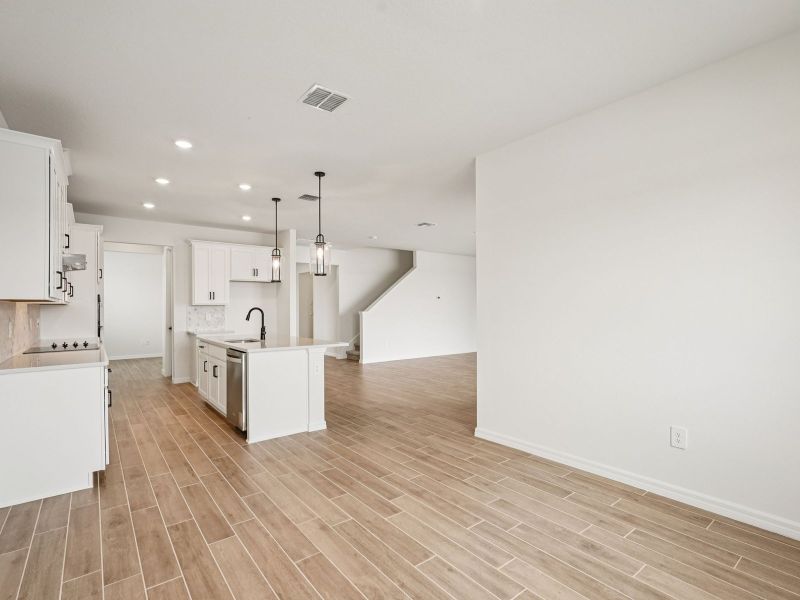 Spacious, unfurnished interior of a new home in Oakfield Trails - Signature Series, Parrish (Image 7). Spacious, unfurnished interior of a new home in Oakfield Trails - Signature Series, Parrish (Image 7).
