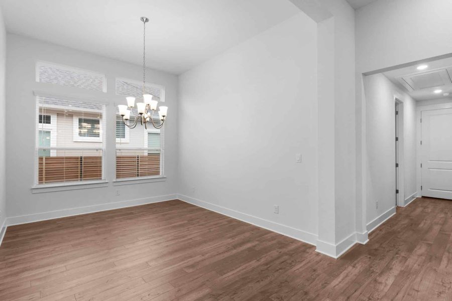 Spacious, unfurnished interior of a new home in Broken Oak, Georgetown (Image 21). Spacious, unfurnished interior of a new home in Broken Oak, Georgetown (Image 21).