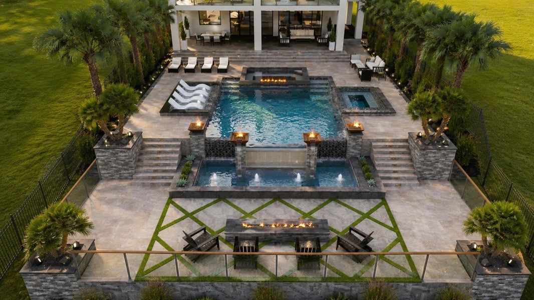 LARGE ESTATE LOTS CAN EASILY ACCOMMODATE A POOL, FIREPIT, SEATING AREAS AND MORE. IMAGE IS A RENDITION ONLY AND ARE IN ADDITION TO THE BUILD PRICE. LARGE ESTATE LOTS CAN EASILY ACCOMMODATE A POOL, FIREPIT, SEATING AREAS AND MORE. IMAGE IS A RENDITION ONLY AND ARE IN ADDITION TO THE BUILD PRICE.