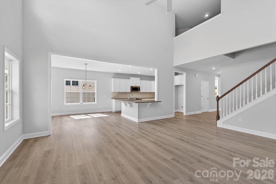 Spacious, unfurnished interior of a new home in Crystal Village, Albemarle (Image 9).