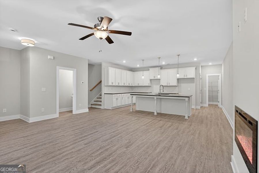 Spacious, unfurnished interior of a new home in The Park at Gainesville Township, Gainesville (Image 12).