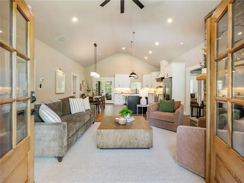 Furnished interior view inside a new home in , Cornelia (Image 4). Furnished interior view inside a new home in , Cornelia (Image 4).