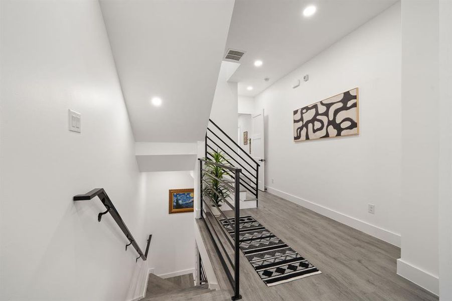 Furnished interior view inside a new home in , Dallas (Image 19).