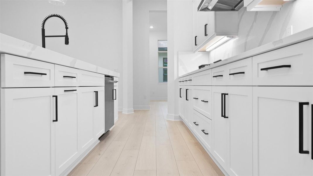 Furnished interior view inside a new home in Cresswind Palm Beach at Westlake, Westlake (Image 13).