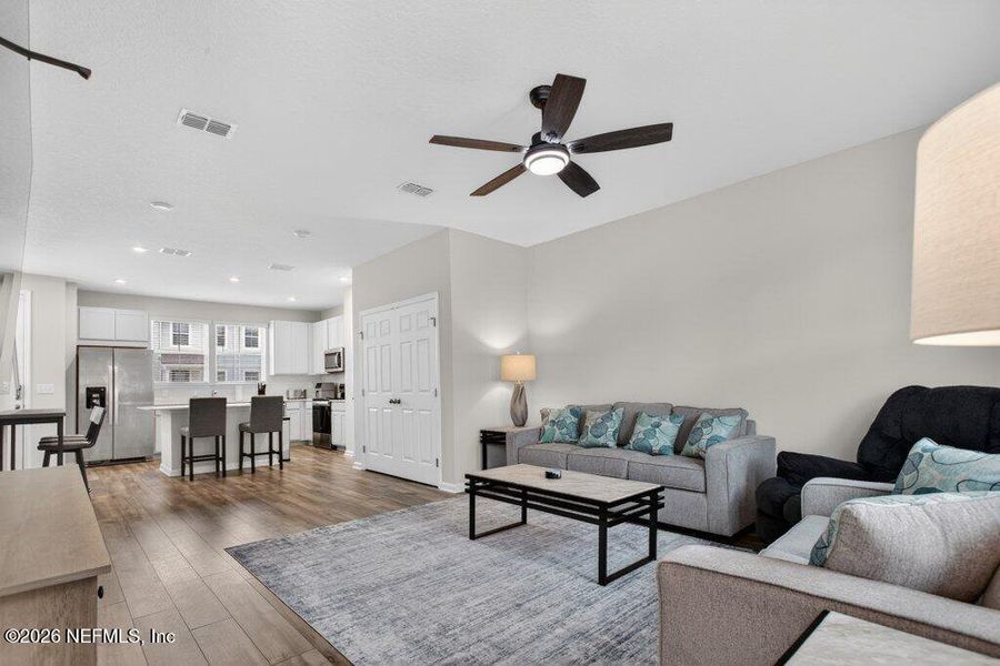Furnished interior view inside a new home in , St. Johns (Image 6).