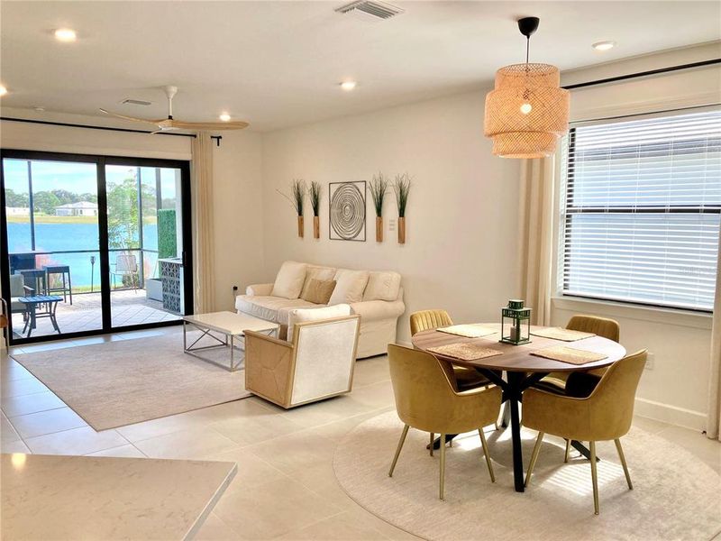 Furnished interior view inside a new home in , Nokomis (Image 12).