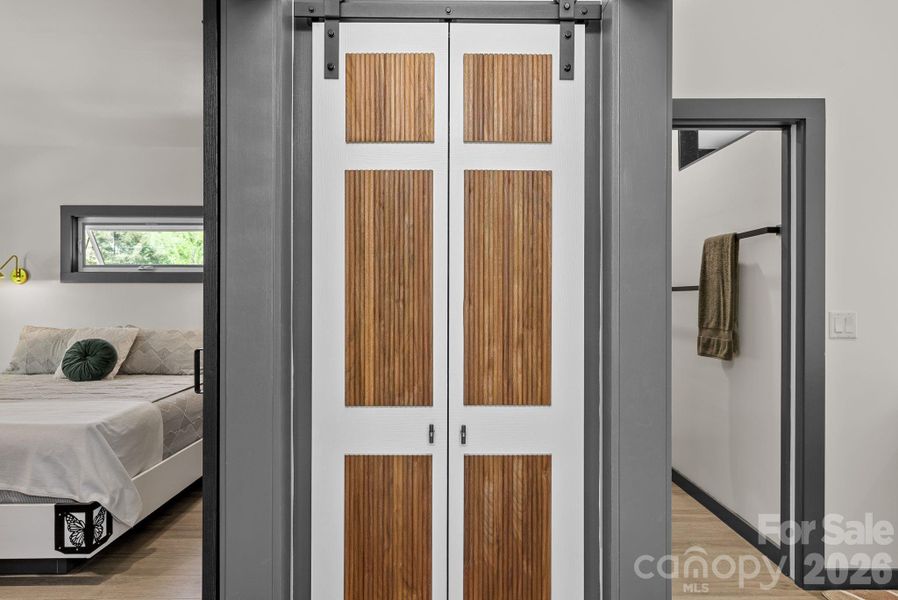 Carefully placed closet spaces and storage are key to smaller home footprints doing big things.