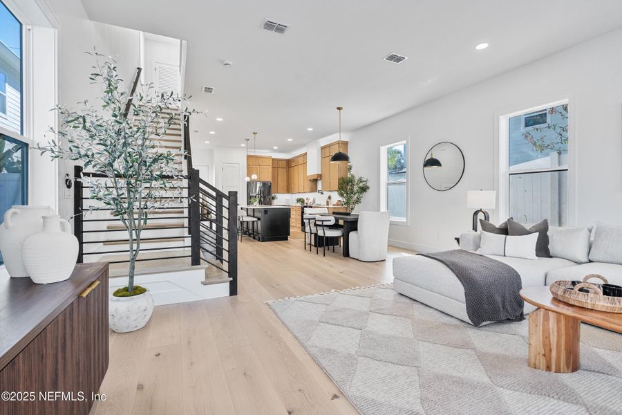 Furnished interior view inside a new home in , Jacksonville Beach (Image 15).