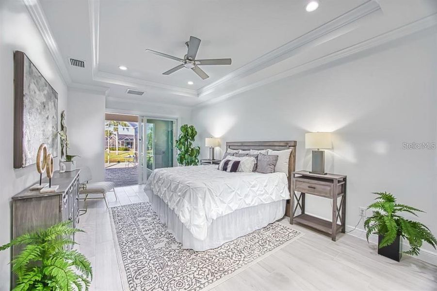 Furnished interior view inside a new home in , Punta Gorda (Image 9).