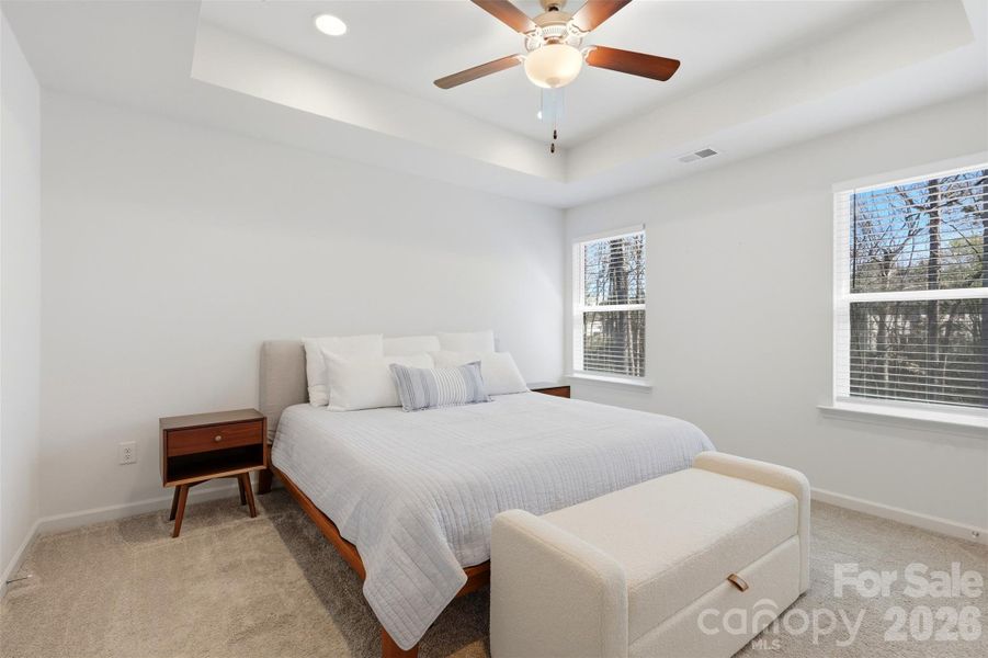 Furnished interior view inside a new home in , Charlotte (Image 13).