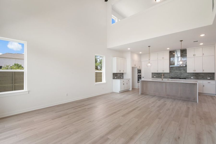 Spacious, unfurnished interior of a new home in Arbor Collection At Wolf Ranch, Georgetown (Image 25).