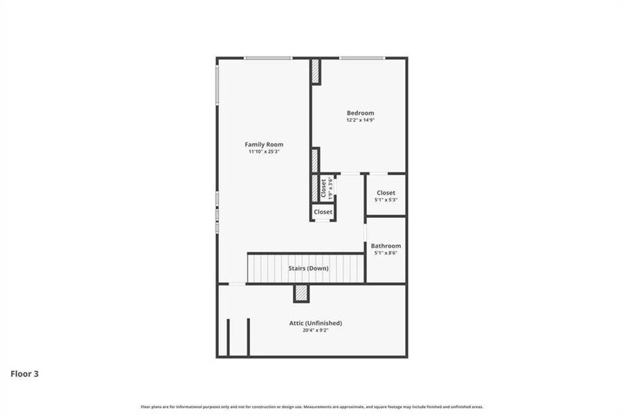 2D floor plan layout of this home in , Cumming, GA (Image 5).
