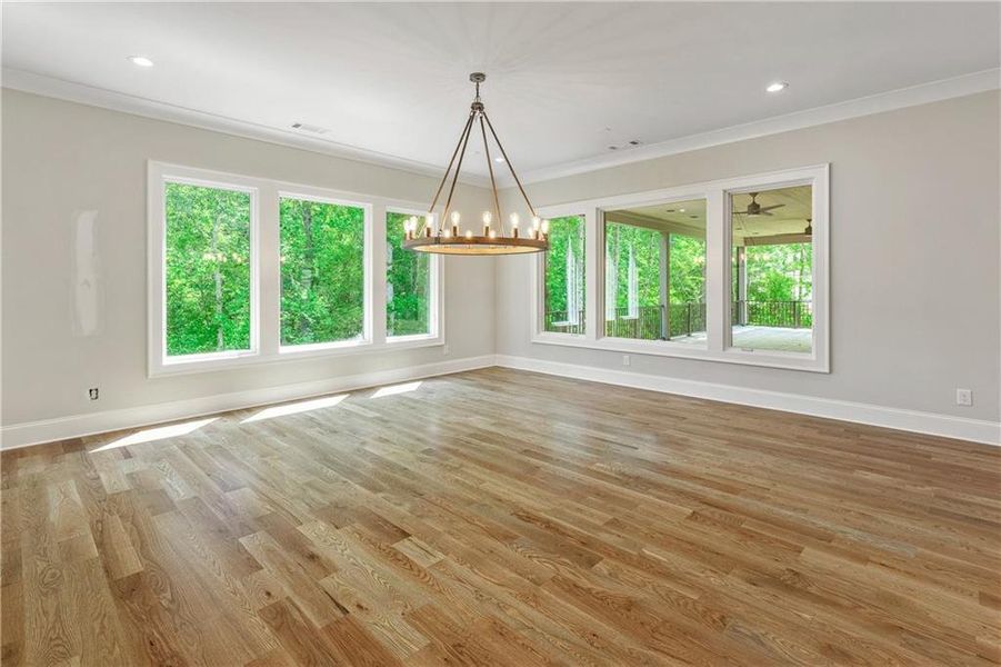 Spacious, unfurnished interior of a new home in , Newnan (Image 83).