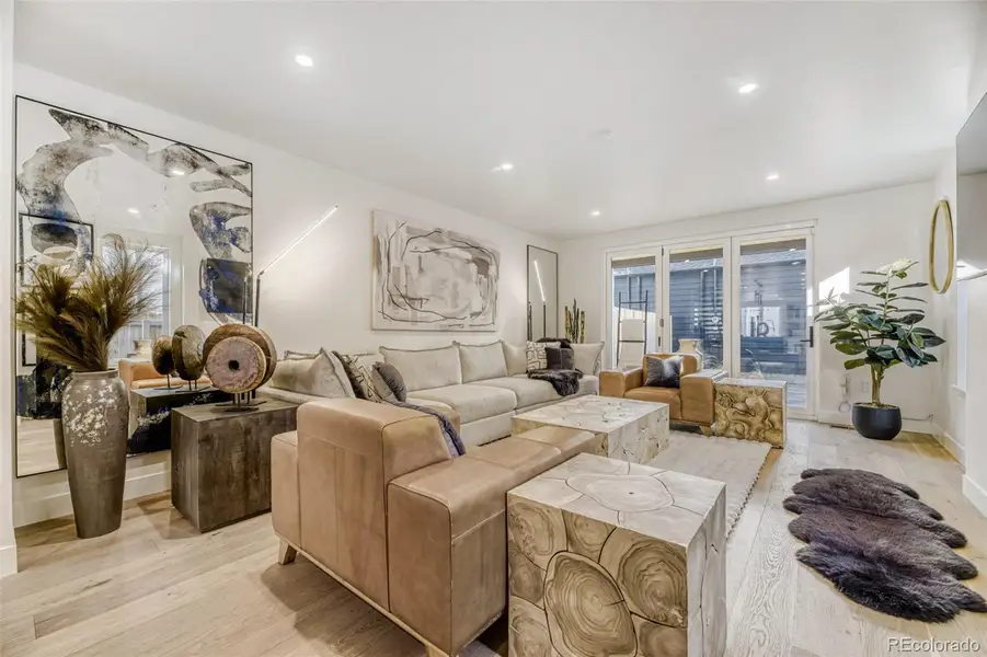 Furnished interior view inside a new home in , Denver (Image 3).