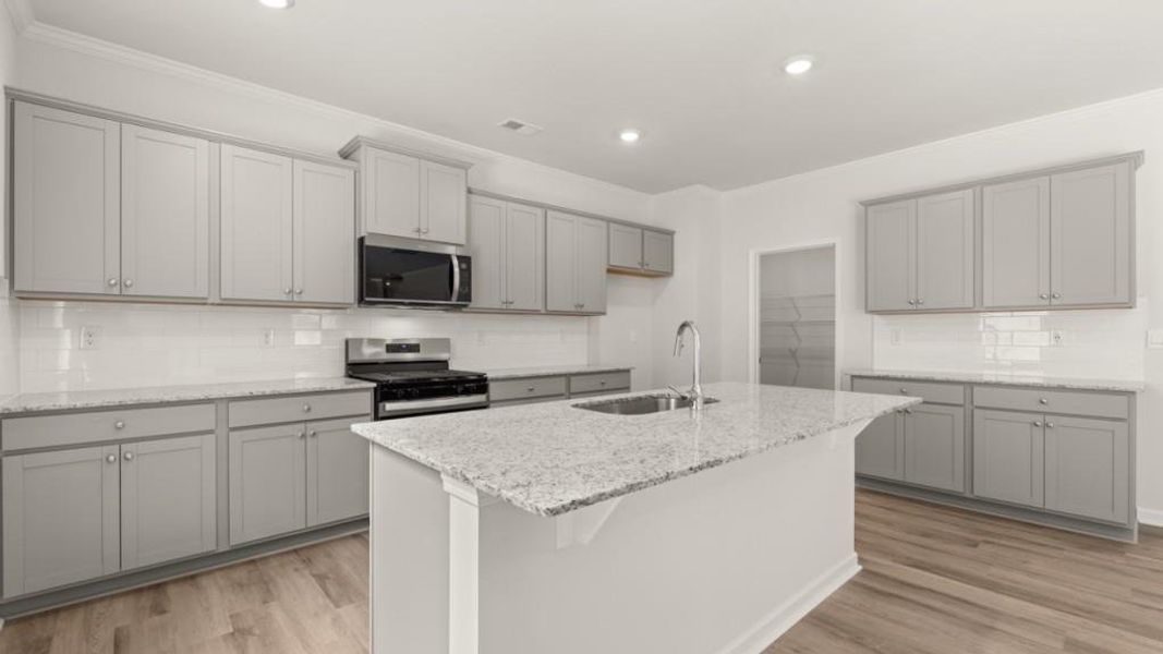 Furnished interior view inside a new home in Fairhaven, Lithia Springs (Image 14).