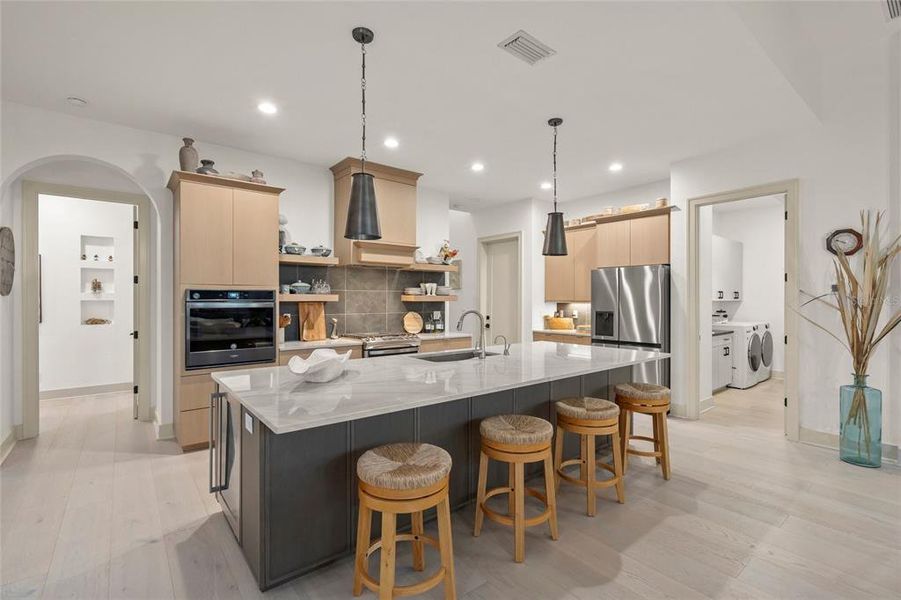 Furnished interior view inside a new home in , Venice (Image 12). Furnished interior view inside a new home in , Venice (Image 12).