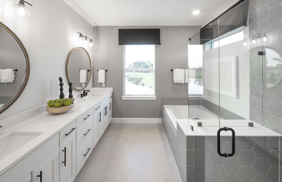 Representative furnished interior of a home built from the Norwood by Pulte Homes in Bleckley Station, Ball Ground (Image 16).