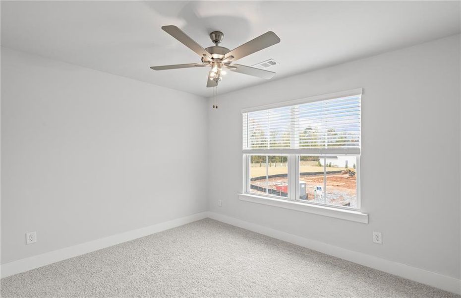 Spacious, unfurnished interior of a new home in Oakwood, Cumming (Image 29). Spacious, unfurnished interior of a new home in Oakwood, Cumming (Image 29).