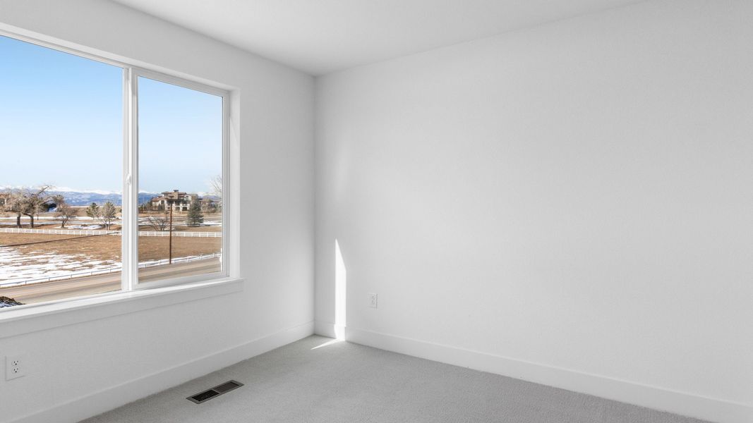 Furnished interior view inside a new home in Dillon Pointe - Skyview, Broomfield (Image 19).
