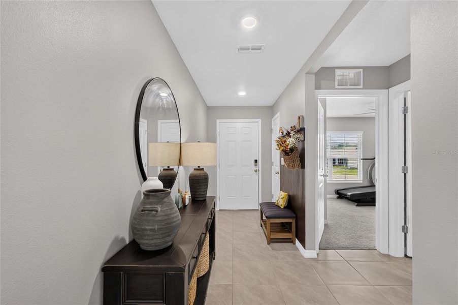 Furnished interior view inside a new home in Sunset Hills, Summerfield (Image 28).