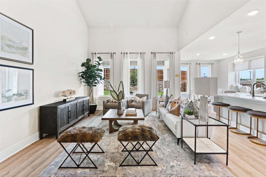 Furnished interior view inside a new home in , Celina (Image 6).