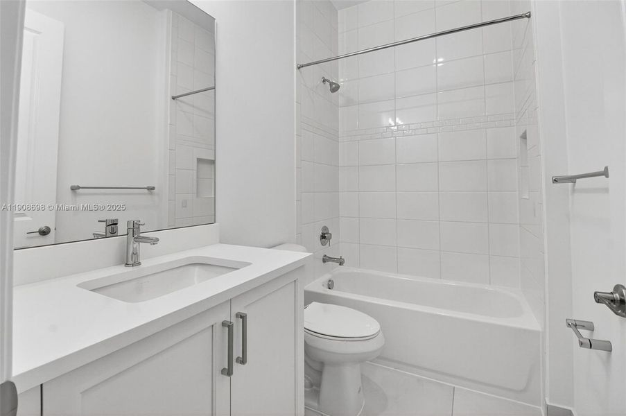 Furnished interior view inside a new home in , Boynton Beach (Image 18).