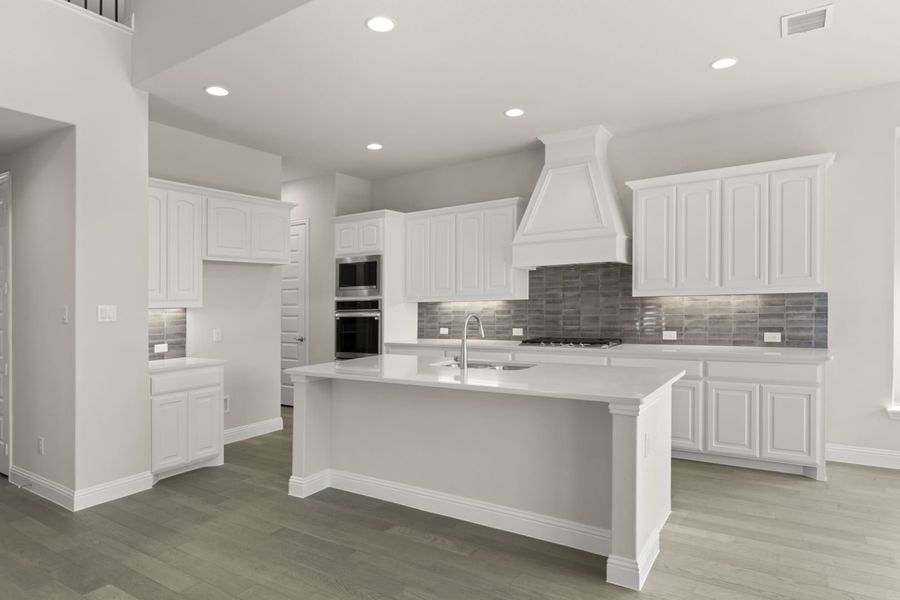 Furnished interior view inside a new home in River Ranch, Van Alstyne (Image 9).