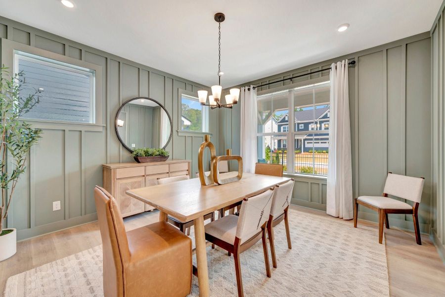 Representative furnished interior of a home built from the Alexander by Beazer Homes in Friendship Village, Apex (Image 6). Representative furnished interior of a home built from the Alexander by Beazer Homes in Friendship Village, Apex (Image 6).