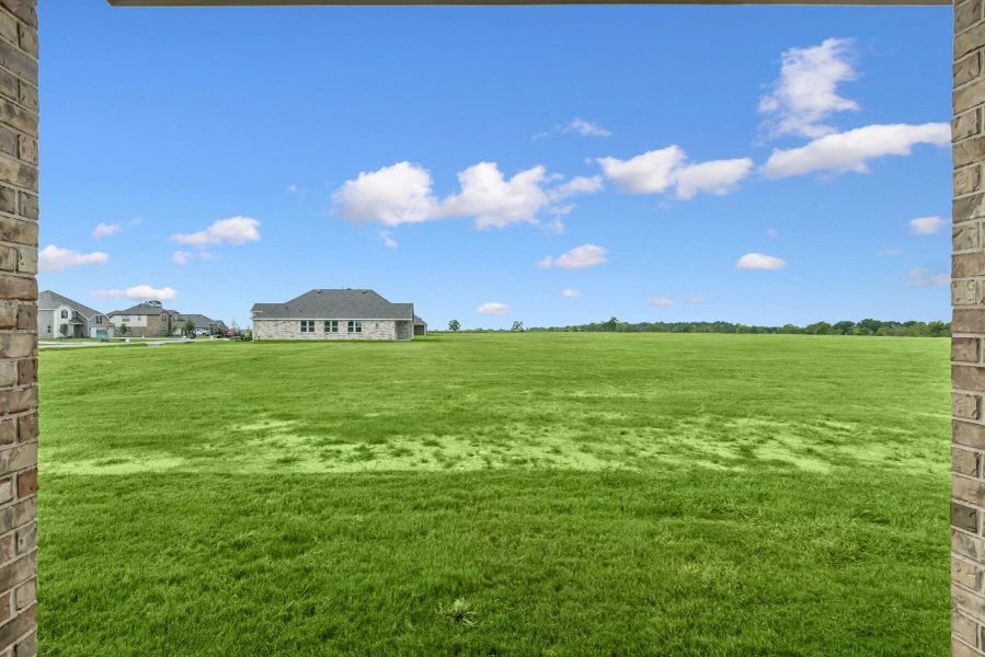 Amazing views from the patio! Amazing views from the patio!