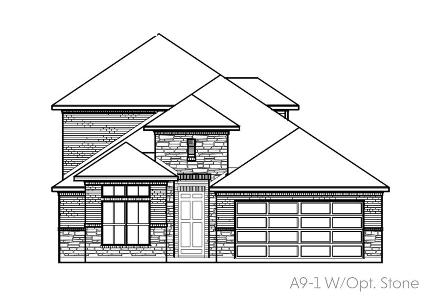 Representative rendering of the exterior for the Capri by John Houston Homes (Image 1). Representative rendering of the exterior for the Capri by John Houston Homes (Image 1).