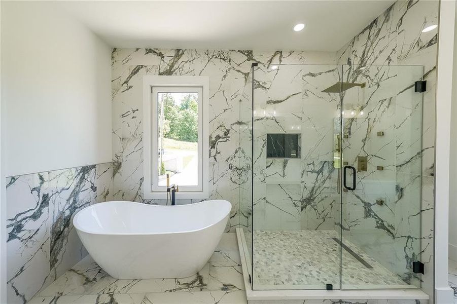 Furnished interior view inside a new home in , Dacula (Image 43).