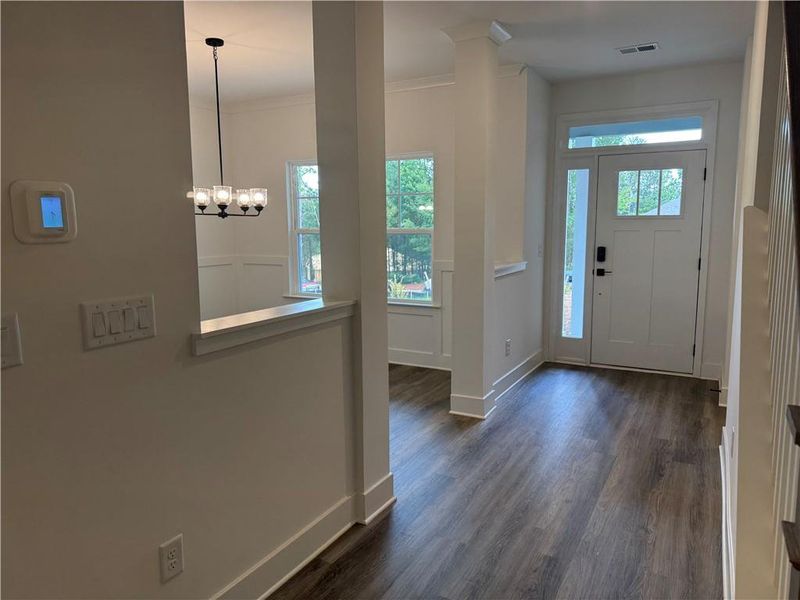 Spacious, unfurnished interior of a new home in The Fields of Walnut Creek, Pendergrass (Image 17).