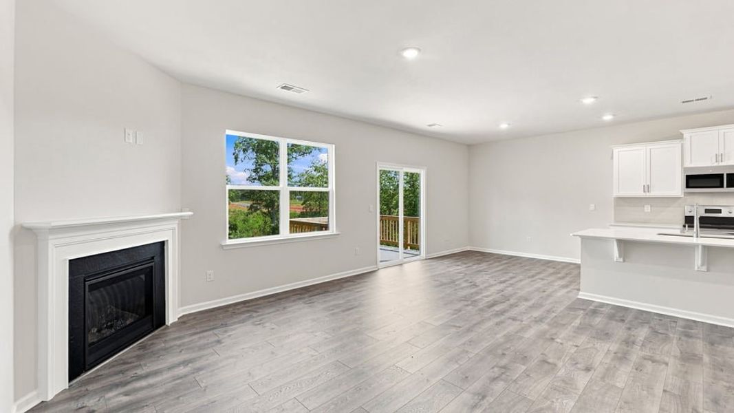 Spacious, unfurnished interior of a new home in Spring Ridge, Anderson (Image 32).