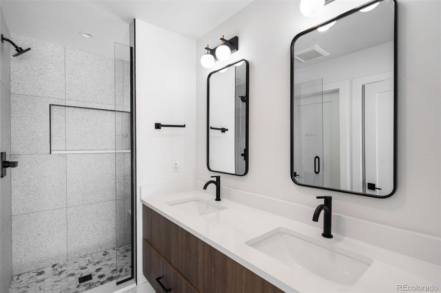 Furnished interior view inside a new home in , Denver (Image 5).